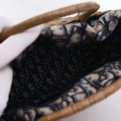 Pre Owned حقيبة ديور سلة خوص