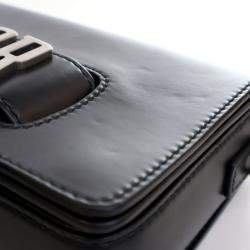 مملوكة مسبقًا حقيبة ديور فلاب ديور (إ) يفولوشن جلد عجل سوداء