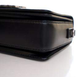 مملوكة مسبقًا حقيبة ديور فلاب ديور (إ) يفولوشن جلد عجل سوداء