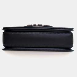 مملوكة مسبقًا حقيبة ديور فلاب ديور (إ) يفولوشن جلد عجل سوداء