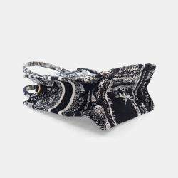 Pre Owned Dior Mini Canvas Vertical Tote