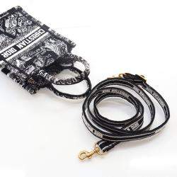 Pre Owned Dior Mini Canvas Vertical Tote