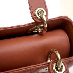 Pre Owned حقيبة ديور ليدي صغيرة لامب سكين مايبكديور