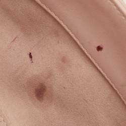 Pre Owned حقيبة يد ديور دي جوي جلد كاناج وردي صغير