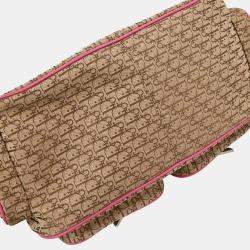 مملوكة مسبقًا Christian Dior Beige Trotter Handbag