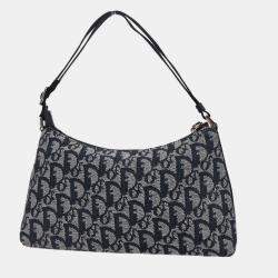 Pre Owned حقيبة ديور تروتر كحلية يد