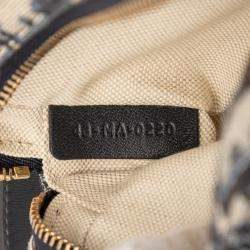 مملوكة مسبقًا حقيبة بيلت ديور قماش أوبليك أزرق كحلي