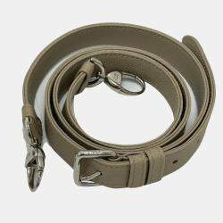 Pre Owned Christian Dior Dior Lady Cannage 2Way Shoulder Bag Handbag Leather Beige