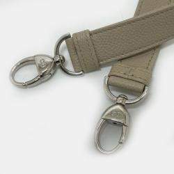 Pre Owned Christian Dior Dior Lady Cannage 2Way Shoulder Bag Handbag Leather Beige