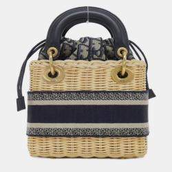 مملوكة مسبقًا Christian Dior Dior Oblique Lady Handbag