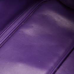 Pre Owned حقيبة شوبَر جلد أخضر داكن كبيرة ديور ديوريسيمو