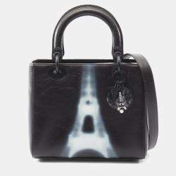 مملوكة مسبقًا Christian Dior Dior Lady Handbag Leather Black