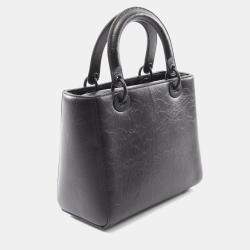 مملوكة مسبقًا Christian Dior Dior Lady Handbag Leather Black