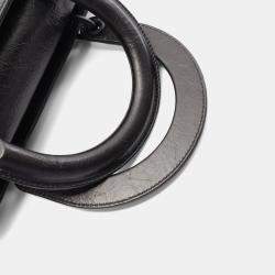 مملوكة مسبقًا Christian Dior Dior Lady Handbag Leather Black