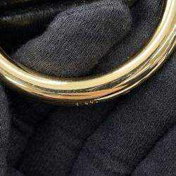 مملوكة مسبقًا حقيبة ظهر ديور كارور كبير بحياكة واسعة من جلد الضأن سوداء