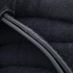 مملوكة مسبقًا حقيبة ظهر ديور كارور كبير بحياكة واسعة من جلد الضأن سوداء