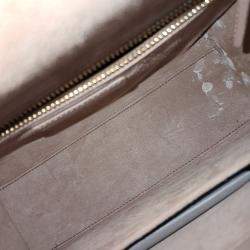 Pre Owned حقيبة ديور كاناج جلد ور دي حجم متوسط