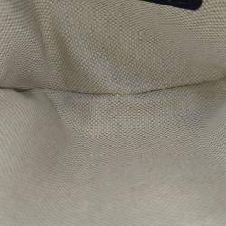 Pre Owned حافظة بطاقات الأزهار ديور 30 مونتيجن أوبليك ديور أزرق بحري جاكار