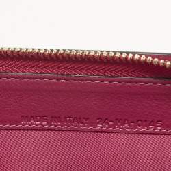 مملوكة مسبقًا Dior Diorissimo Voyageur Black Leather Zip Around Wallet