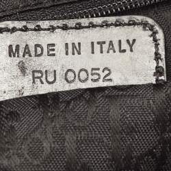 مملوكة مسبقًا Dior Saddle Vintage Black Floral Print Canvas and Patent Leather Shoulder Bag