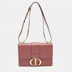 مملوكة مسبقًا Dior 30 Montaigne Old Rose Leather Shoulder Bag