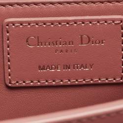 مملوكة مسبقًا Dior 30 Montaigne Old Rose Leather Shoulder Bag