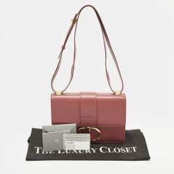 مملوكة مسبقًا Dior 30 Montaigne Old Rose Leather Shoulder Bag