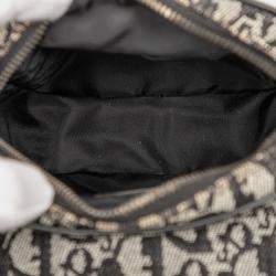 مملوكة مسبقًا Dior Black Diorissimo Trotter Canvas Crossbody