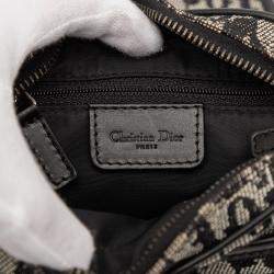 مملوكة مسبقًا Dior Black Diorissimo Trotter Canvas Crossbody