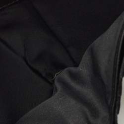 مملوكة مسبقًا محفظة ديور جلد براءة اختراع منقوشة سوداء فرنسية