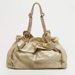 مملوكة مسبقًا حقيبة ديور ل ترونت كتف جلد بيج