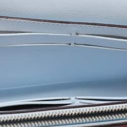 Pre Owned Dior Diorissimo Pink Leather Continental Wallet