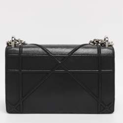 Pre Owned حقيبة كتف ديور ديوراما سويدي ميتالك ذهبي صغيرة