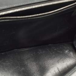 مملوكة مسبقًا Dior Patchwork Diorama Medium Black Leather Shoulder Bag