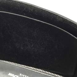 مملوكة مسبقًا Dior Patchwork Diorama Medium Black Leather Shoulder Bag