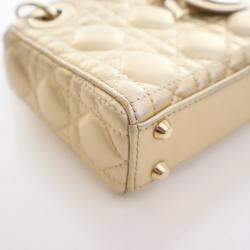 Pre Owned حقيبة ديور ليدي ديور جلد ضأن صغير ميكرو كريستيان ديور