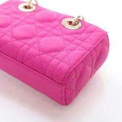 مملوكة مسبقًا ديور كريستيان جلد الحمل ميكرو ليدي دي-جوي