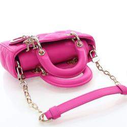 مملوكة مسبقًا ديور كريستيان جلد الحمل ميكرو ليدي دي-جوي