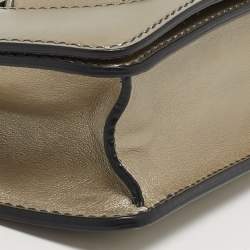 مملوكة مسبقًا حقيبة كلتش ديور ديوريفولوشن جلد معدني مع رفرف