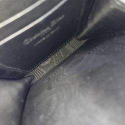 Pre Owned حقيبة كروس بودي ديور حافظة هاتف جلد أسود