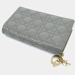 Pre Owned حقيبة كروس ديور جلد رمادي براءة كاناج