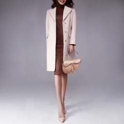 مملوكة مسبقًا Dior Saddle Mini Dusty Pink Leather Bag