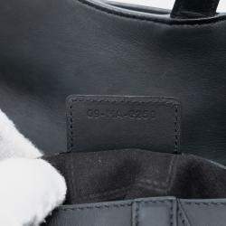 مملوكة مسبقًا Dior Black Ultra Matte Calfskin Saddle Bag
