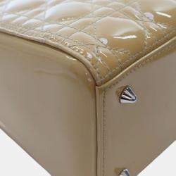 مملوكة مسبقًا حقيبة ديور كاناج براءة بنية وسطى ليدي ديور