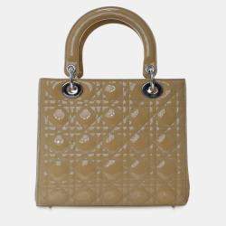 مملوكة مسبقًا ح�قيبة ديور كاناج براءة بنية وسطى ليدي ديور