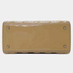 مملوكة مسبقًا حقيبة ديور كاناج براءة بنية وسطى ليدي ديور