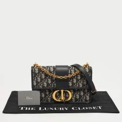 Pre Owned حقيبة كتف ديور مونتين 30 جلد وقماش أوبليك بورغندي