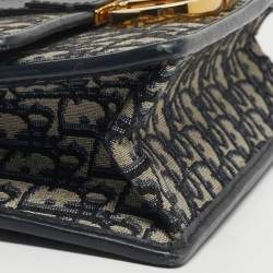 Pre Owned حقيبة كتف ديور مونتين 30 جلد وقماش أوبليك بورغندي