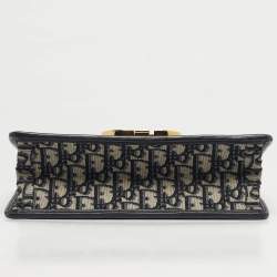 Pre Owned حقيبة كتف ديور مونتين 30 جلد وقماش أوبليك بورغندي