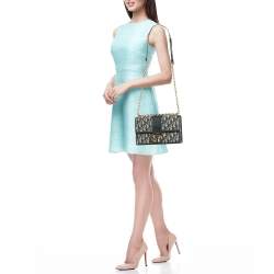 Pre Owned حقيبة كتف ديور مونتين 30 جلد وقماش أوبليك بورغندي